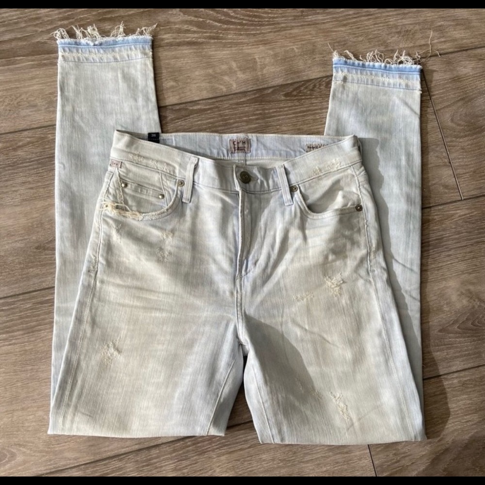 Citizen of Humility Rocket cropped skinny jeans